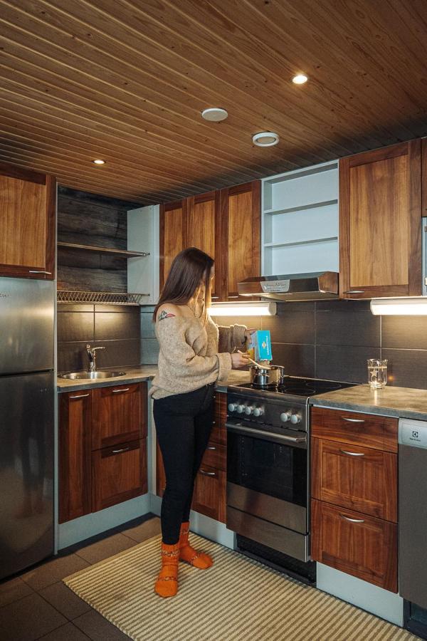 Sielikkoe Aurora Log Apartments Саариселькя Экстерьер фото