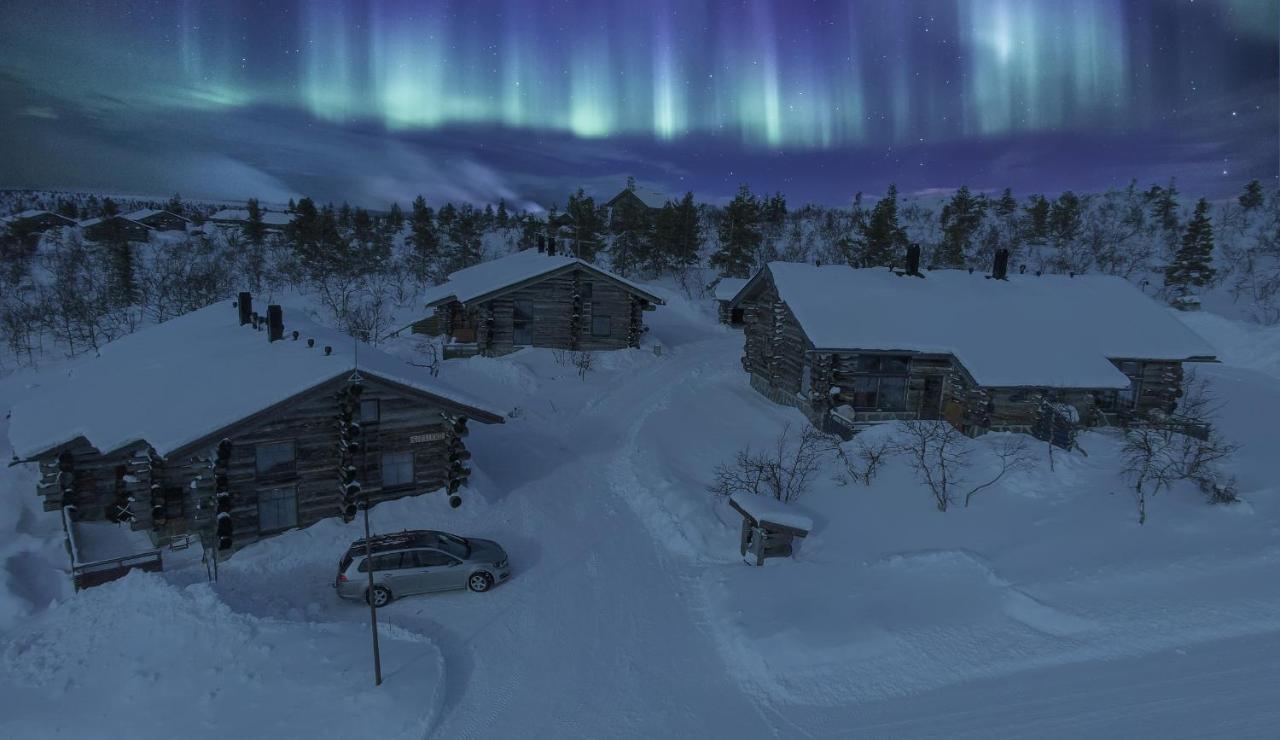 Sielikkoe Aurora Log Apartments Саариселькя Экстерьер фото