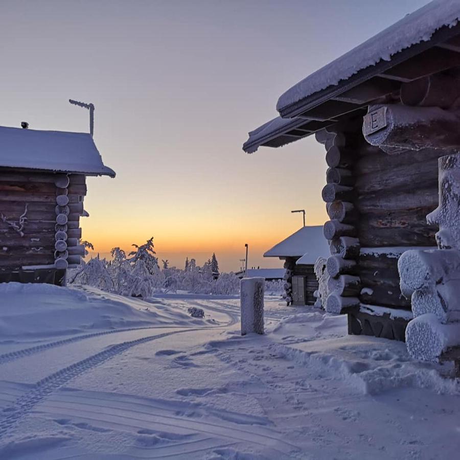 Sielikkoe Aurora Log Apartments Саариселькя Экстерьер фото