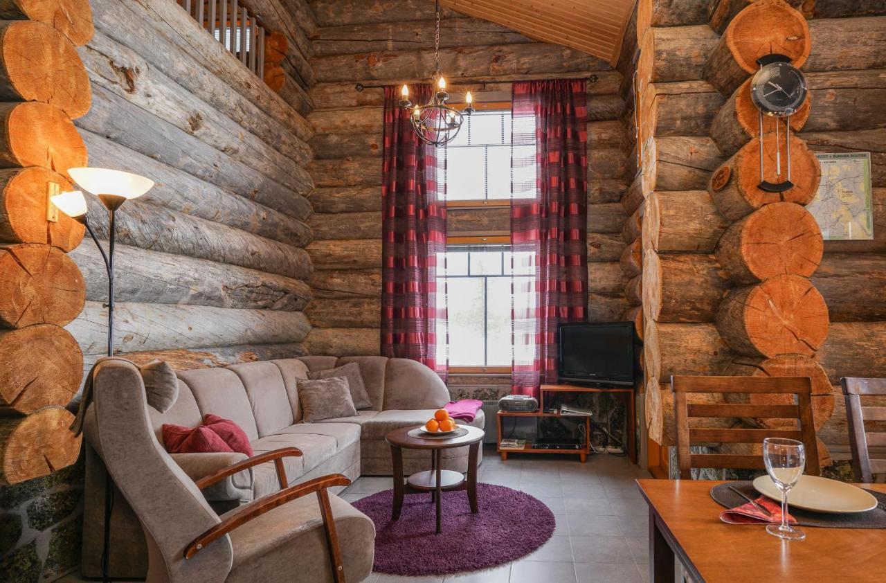 Sielikkoe Aurora Log Apartments Саариселькя Экстерьер фото