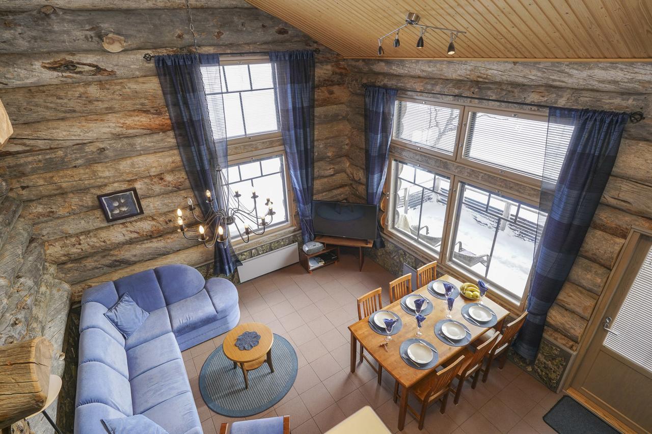 Sielikkoe Aurora Log Apartments Саариселькя Экстерьер фото
