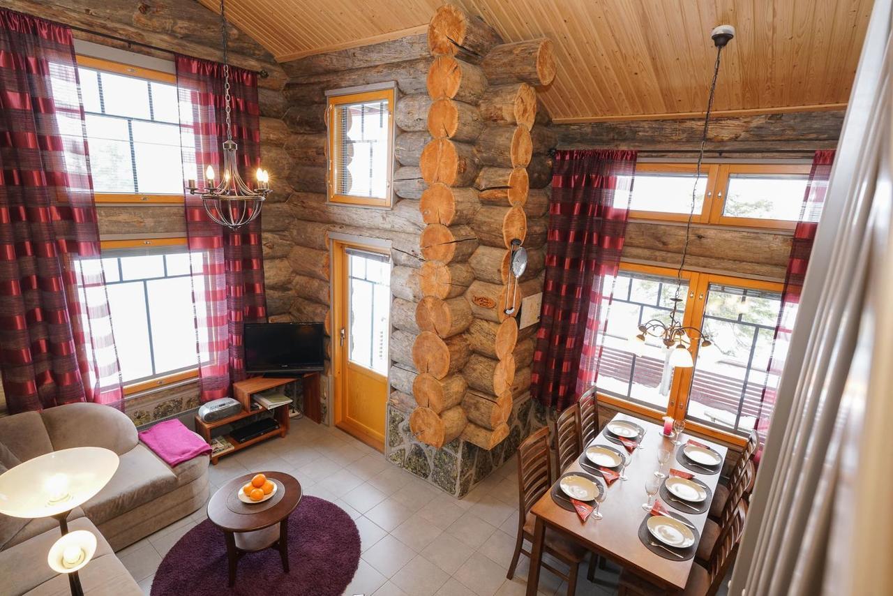 Sielikkoe Aurora Log Apartments Саариселькя Экстерьер фото