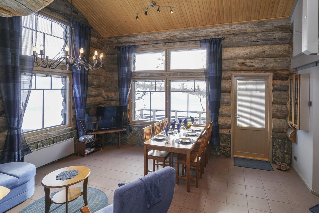 Sielikkoe Aurora Log Apartments Саариселькя Экстерьер фото