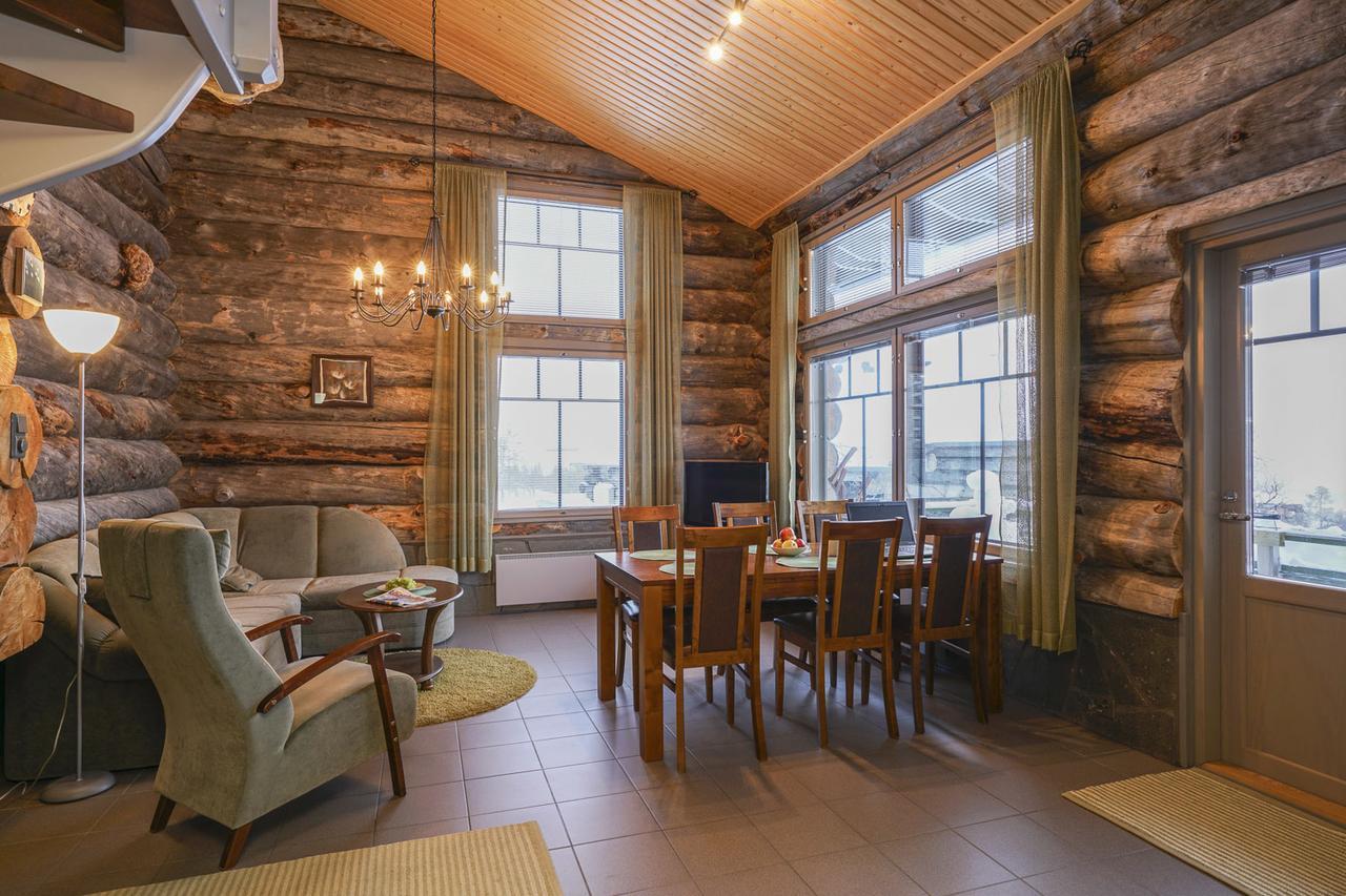 Sielikkoe Aurora Log Apartments Саариселькя Экстерьер фото