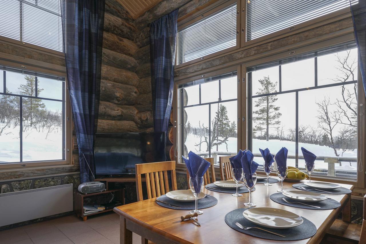 Sielikkoe Aurora Log Apartments Саариселькя Экстерьер фото