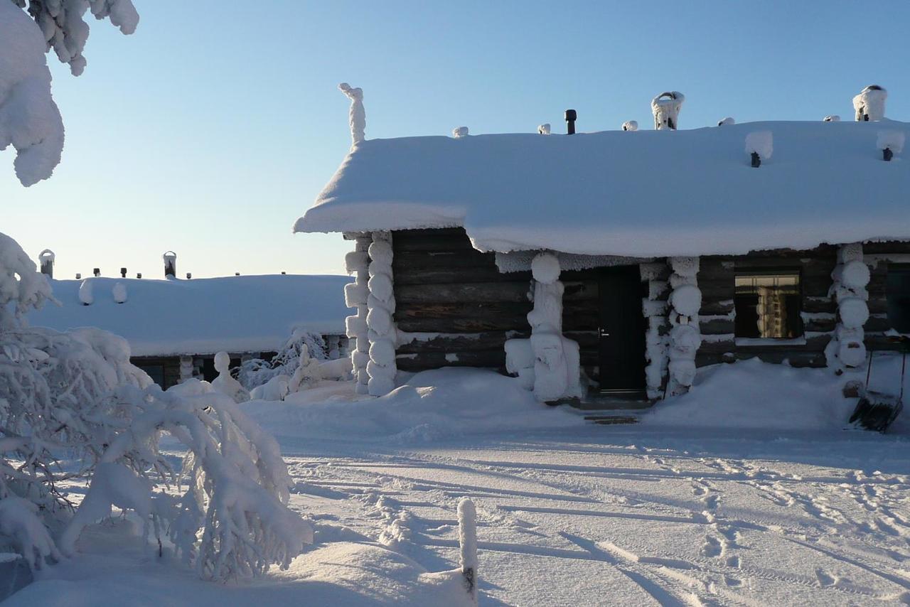 Sielikkoe Aurora Log Apartments Саариселькя Экстерьер фото