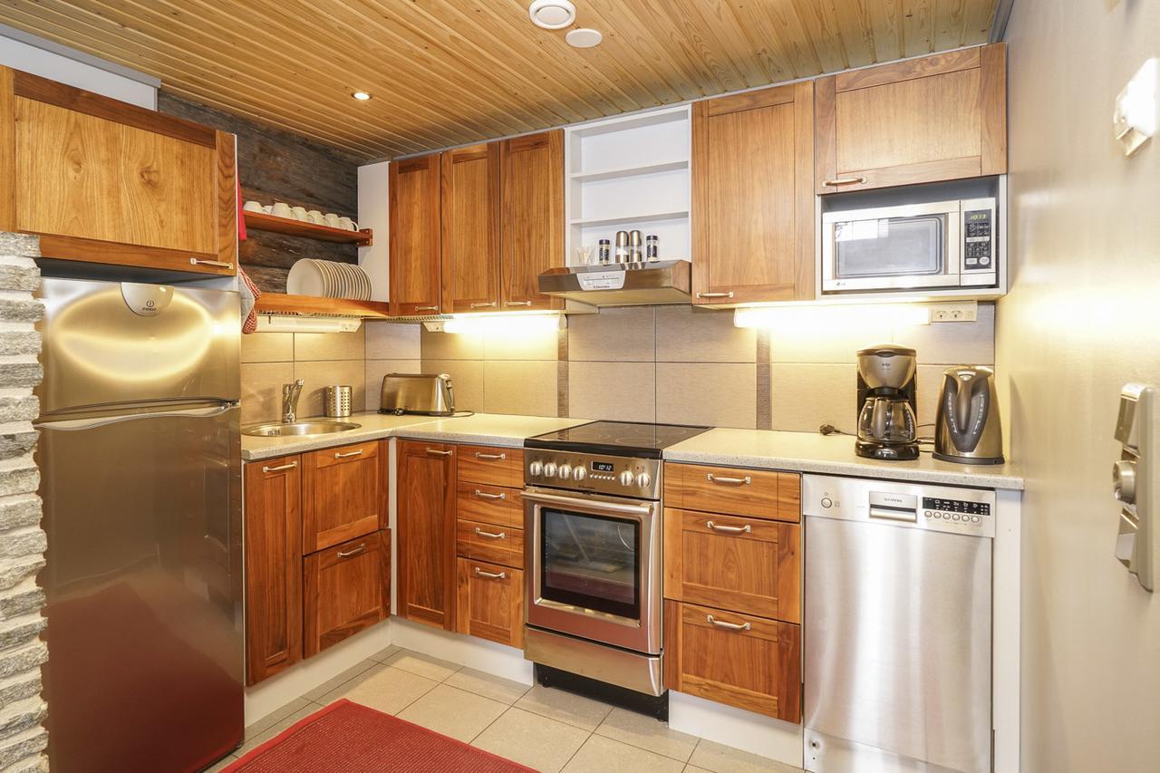 Sielikkoe Aurora Log Apartments Саариселькя Экстерьер фото